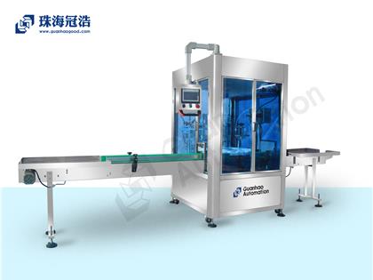 油墨自動(dòng)灌裝、壓塞、旋蓋一體機